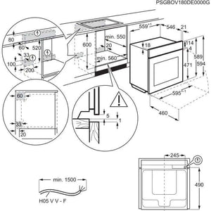 Vstavaná rúra Electrolux EOB9S31WX ROZBALENÉ