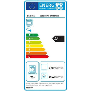 Vstavaná rúra Electrolux EOB9S31WX ROZBALENÉ