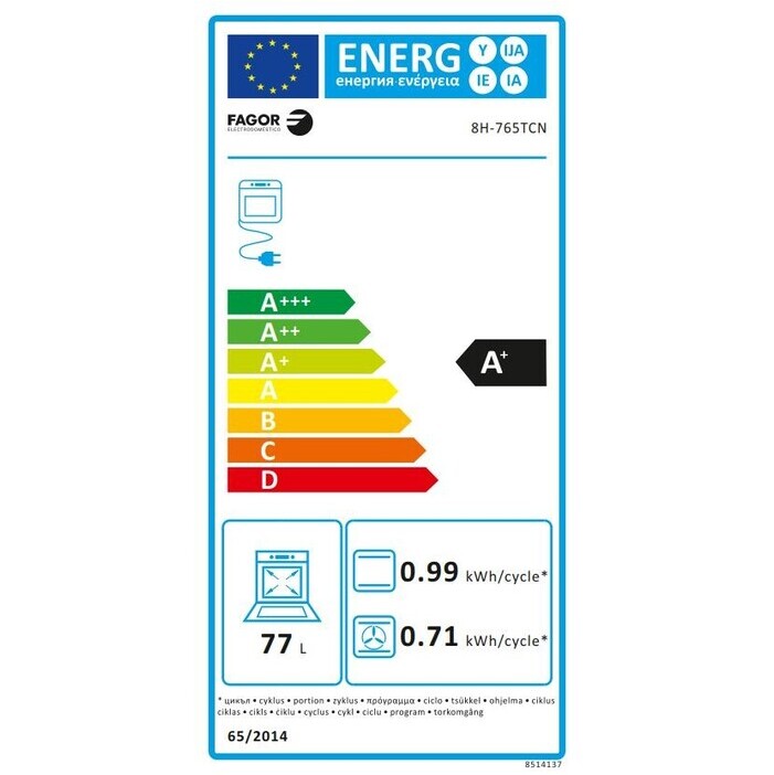 Vstavaná rúra Fagor 8H-765TCN