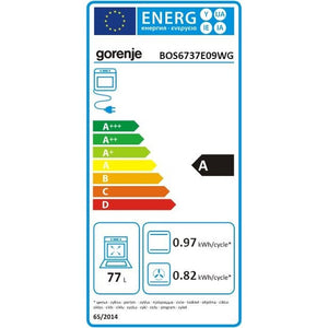 Vstavaná rúra Gorenje BOS6737E09WG