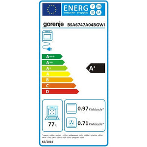 Vstavaná rúra Gorenje BSA6747A04BGWI VADA VZHĽADU, ODRENINY