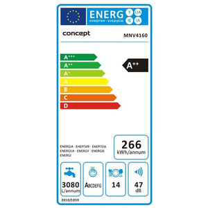 Vstavaná umývačka riadu Concept MNV4160, 60 cm