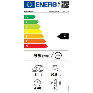 Vstavaná umývačka riadu Electrolux EEM48200IX, 60cm, 14sád