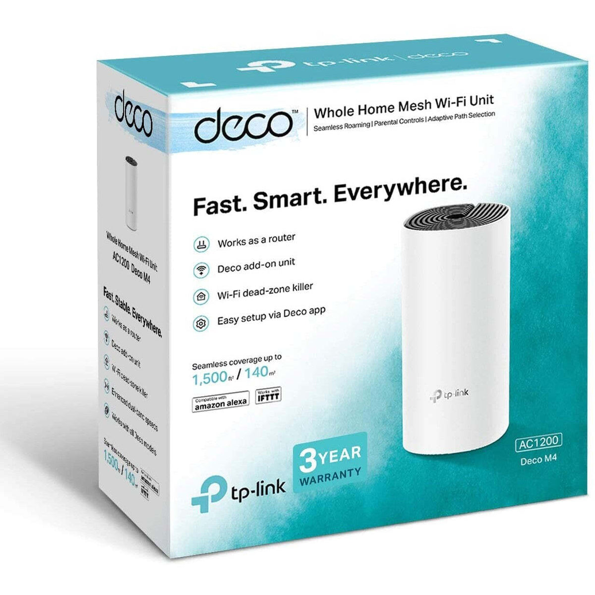 WiFi Mesh TP-Link Deco M4, AC1200, 1-pack