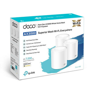 WiFi Mesh TP-Link Deco X60, AX3000, 3-pack