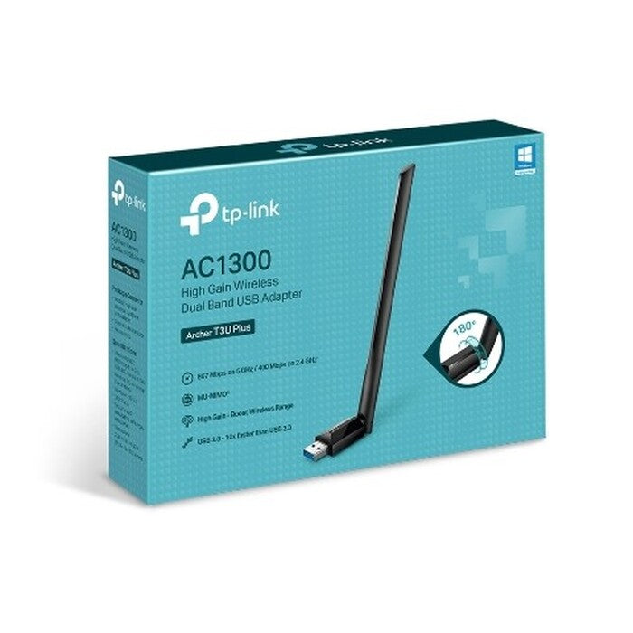 WiFi USB adaptér TP-Link Archer T3U Plus, AC1300