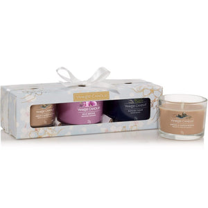 Yankee Candle sada mini sviečok, kolekcia Sakura, 3 ks