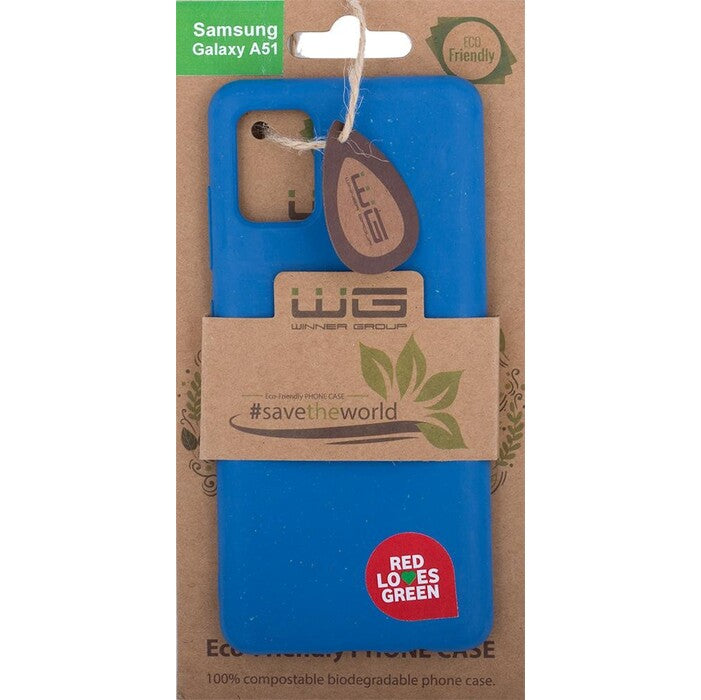 Zadný kryt pre Samsung Galaxy A51, ECO 100% compostable, modrá