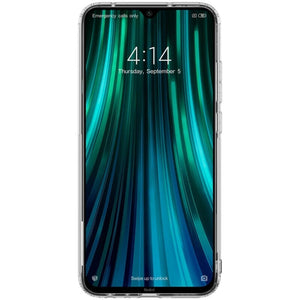 Zadný kryt  Xiaomi Redmi Note 8, priehľadný, sivý