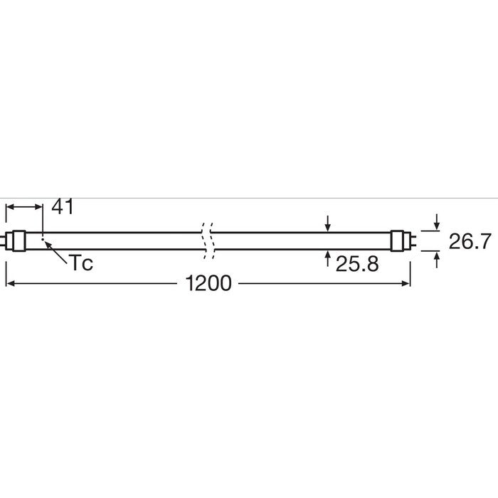 Žiarivka Osram SubstiTUBE STAR PC ST8SP-1.2M 16,2W/830 EMFLH1