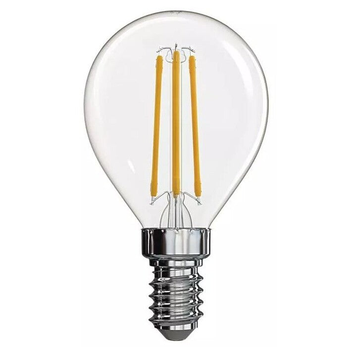 LED žiarovka Emos ZF1221 Mini Globe, E14, 3,4 W, neutrál biela