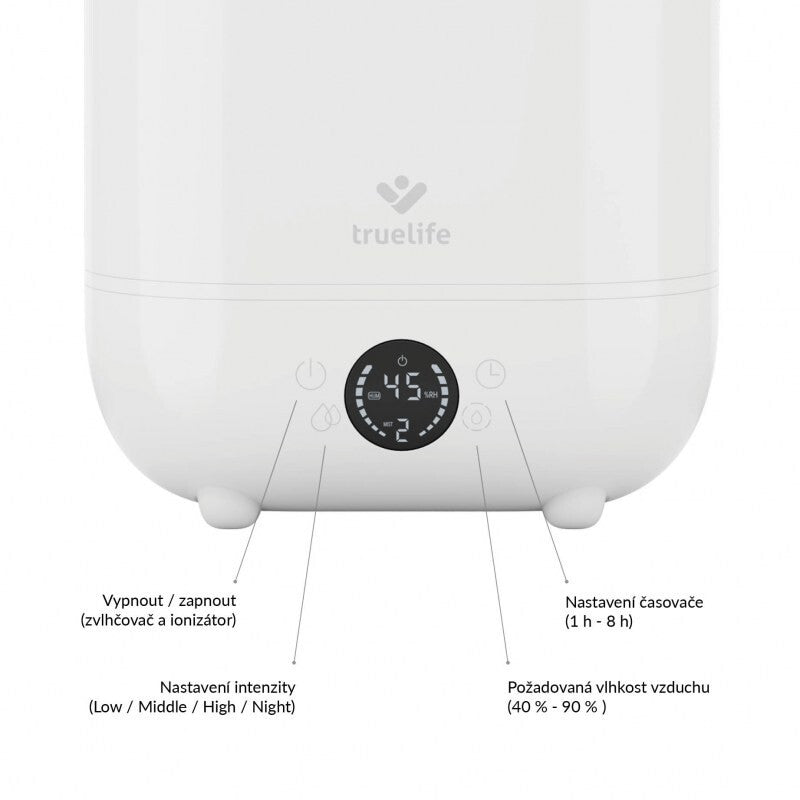 Zvlhčovač vzduchu TrueLife AIR Humidifier H5 Touch