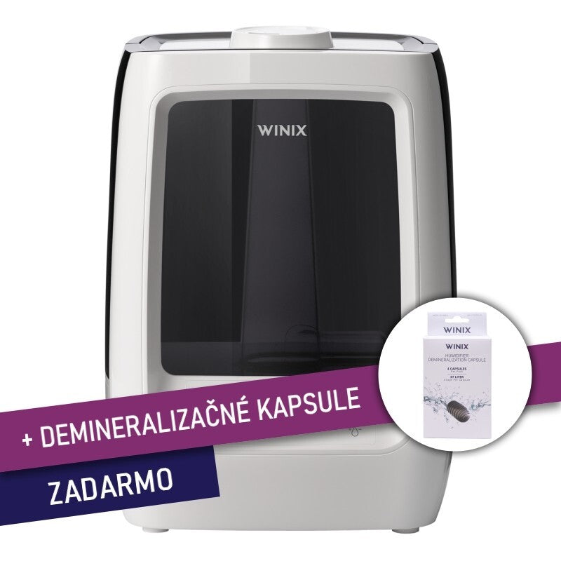 Zvlhčovač vzduchu Winix L500 + demineralizačné kapsule ZADARMO